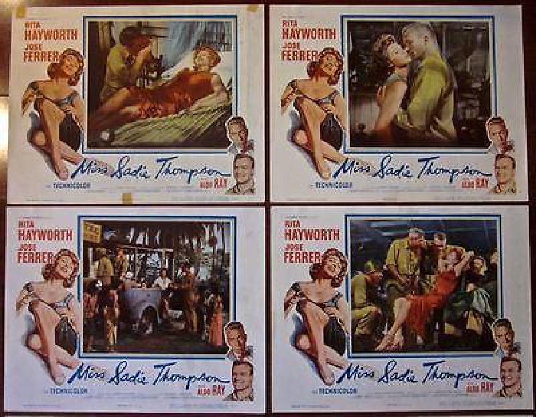 MISS SADIE THOMPSON – ORIGINAL 1953 LOBBY CARD SET (1 of 7)
