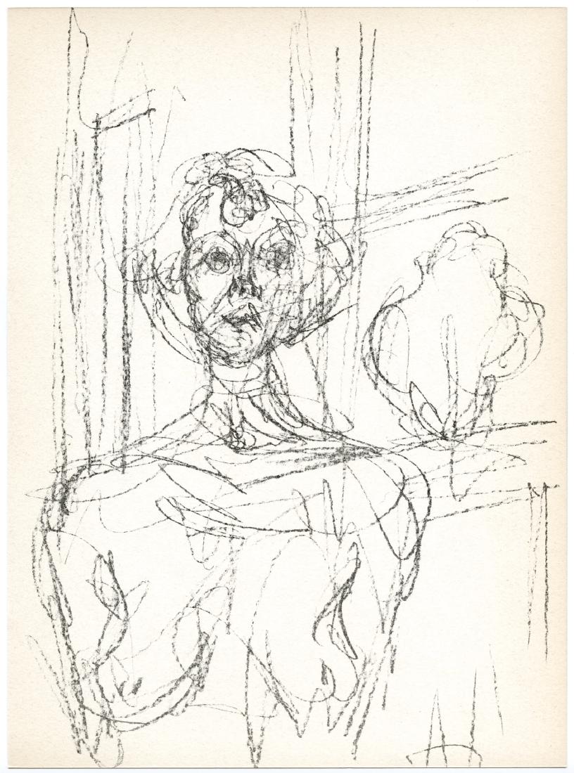 Alberto Giacometti original lithograph "Annette" (1 of 1)