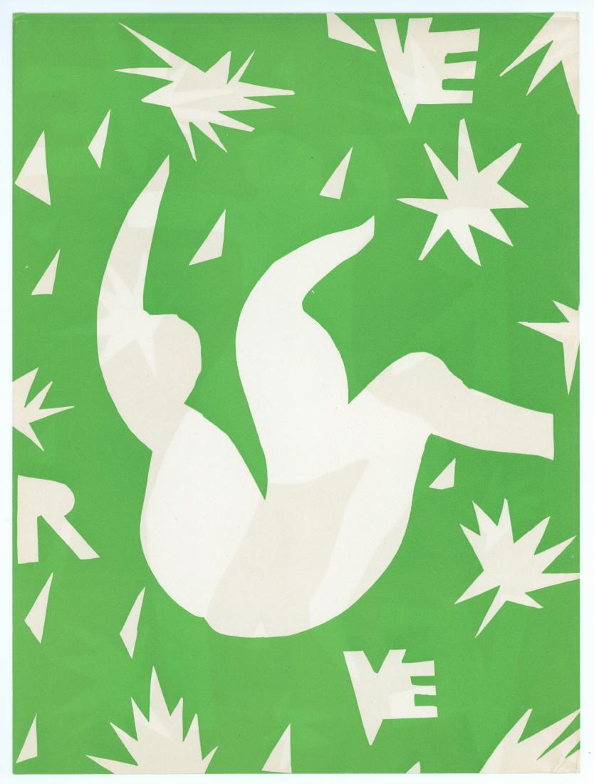 Henri Matisse lithograph for Verve "Icarus" (1 of 1)