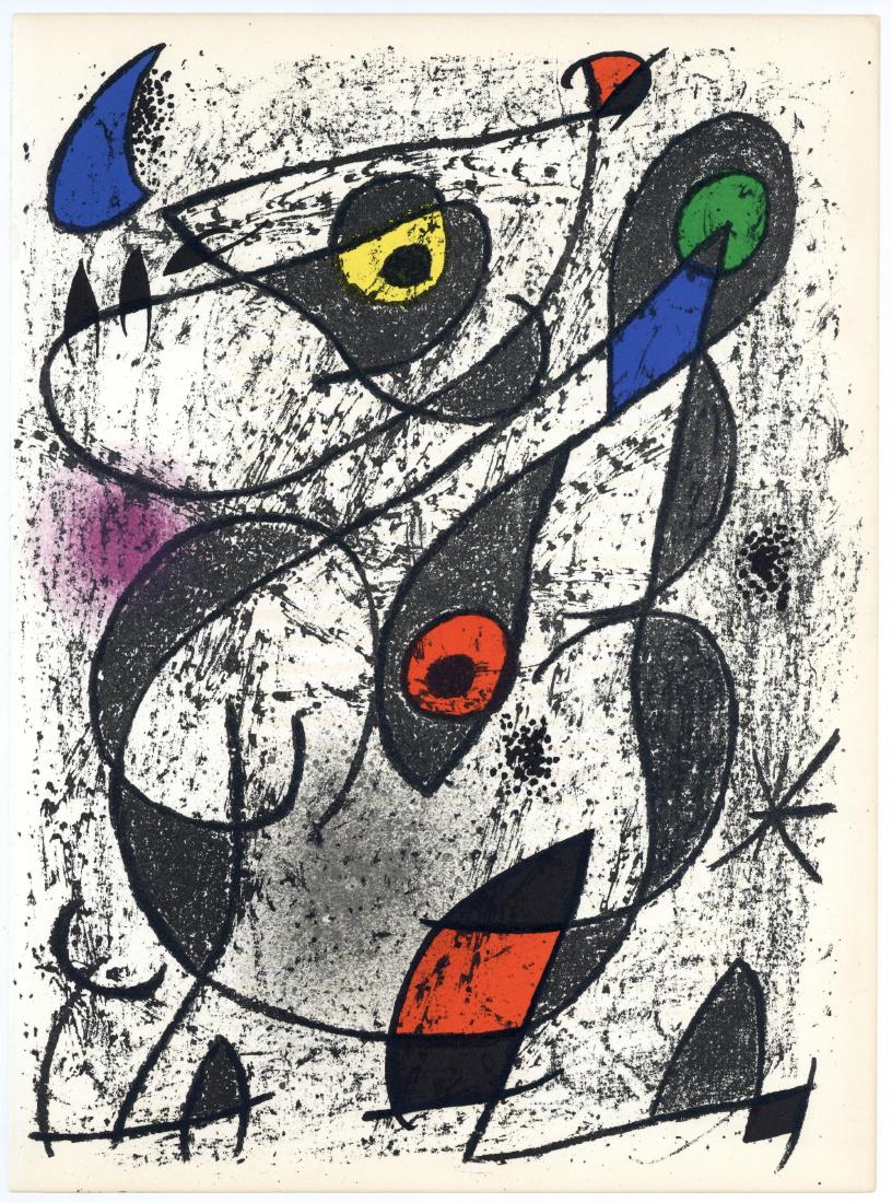 Joan Miro "A la encre II" original lithograph (1 of 1)