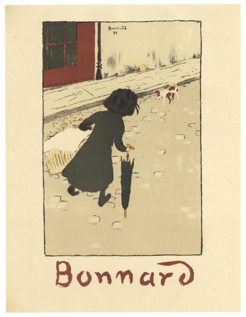 Pierre Bonnard lithograph "La Petite Blanchisseuse" (1 of 1)