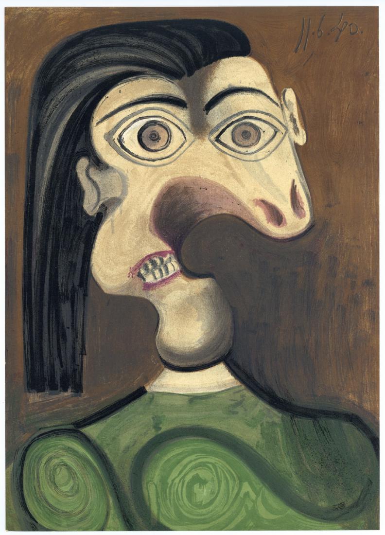 Pablo Picasso lithograph "La Guerre" (1 of 1)