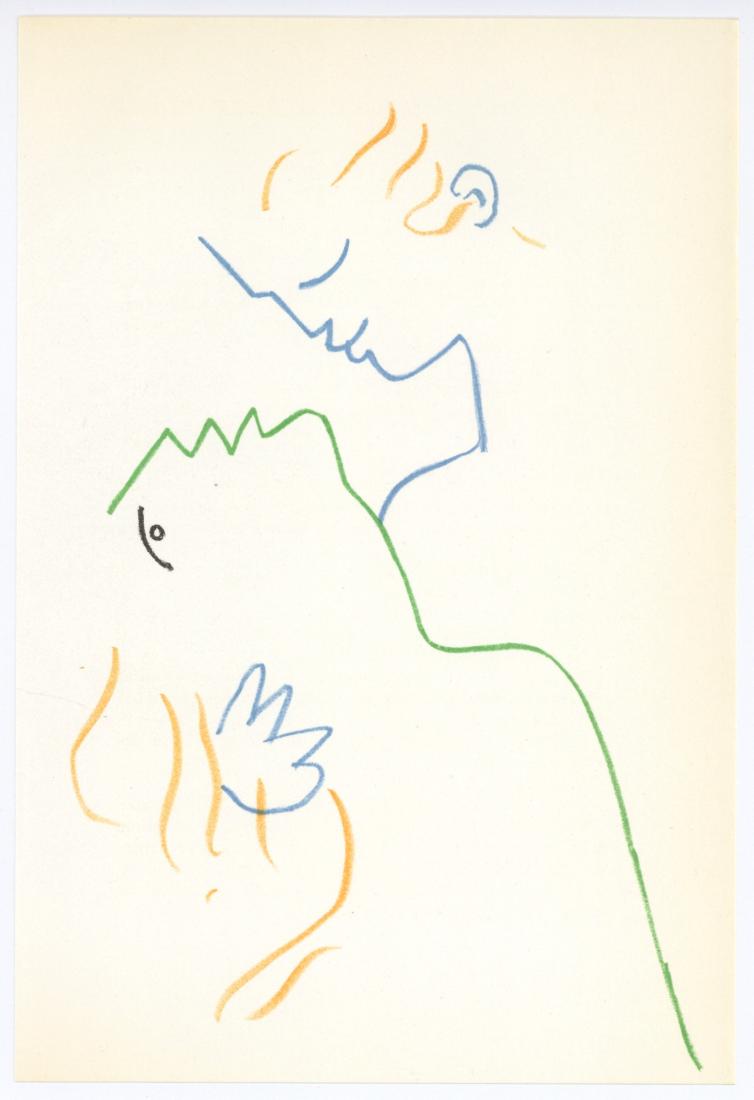 Jean Cocteau original lithograph | L'Aigle a Deux Tetes (1 of 1)