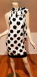 Vtg Diane von Furstenberg crepe floral shift dress bow - 2
