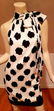 Vtg Diane von Furstenberg crepe floral shift dress bow - 3