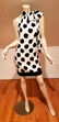 Vtg Diane von Furstenberg crepe floral shift dress bow - 4