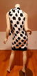 Vtg Diane von Furstenberg crepe floral shift dress bow - 5