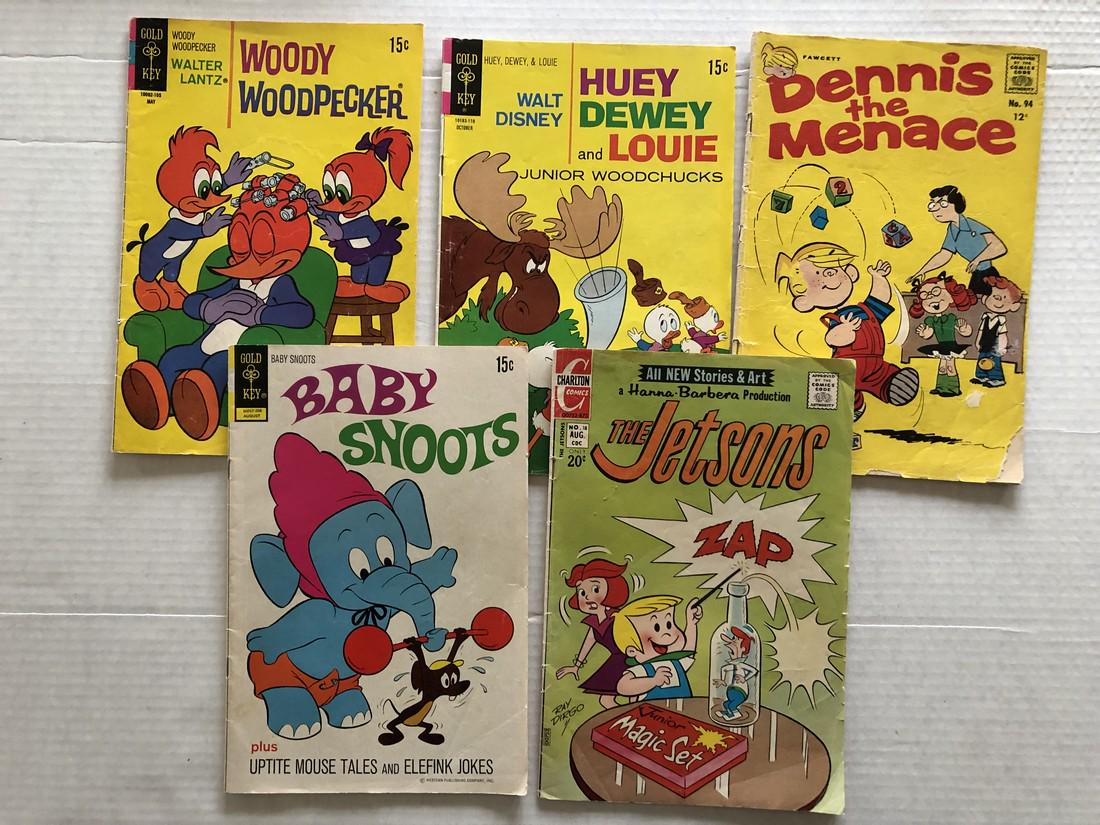 VINTAGE GOLD KEY AND CHARLTON COMIC LOT (1 of 1)