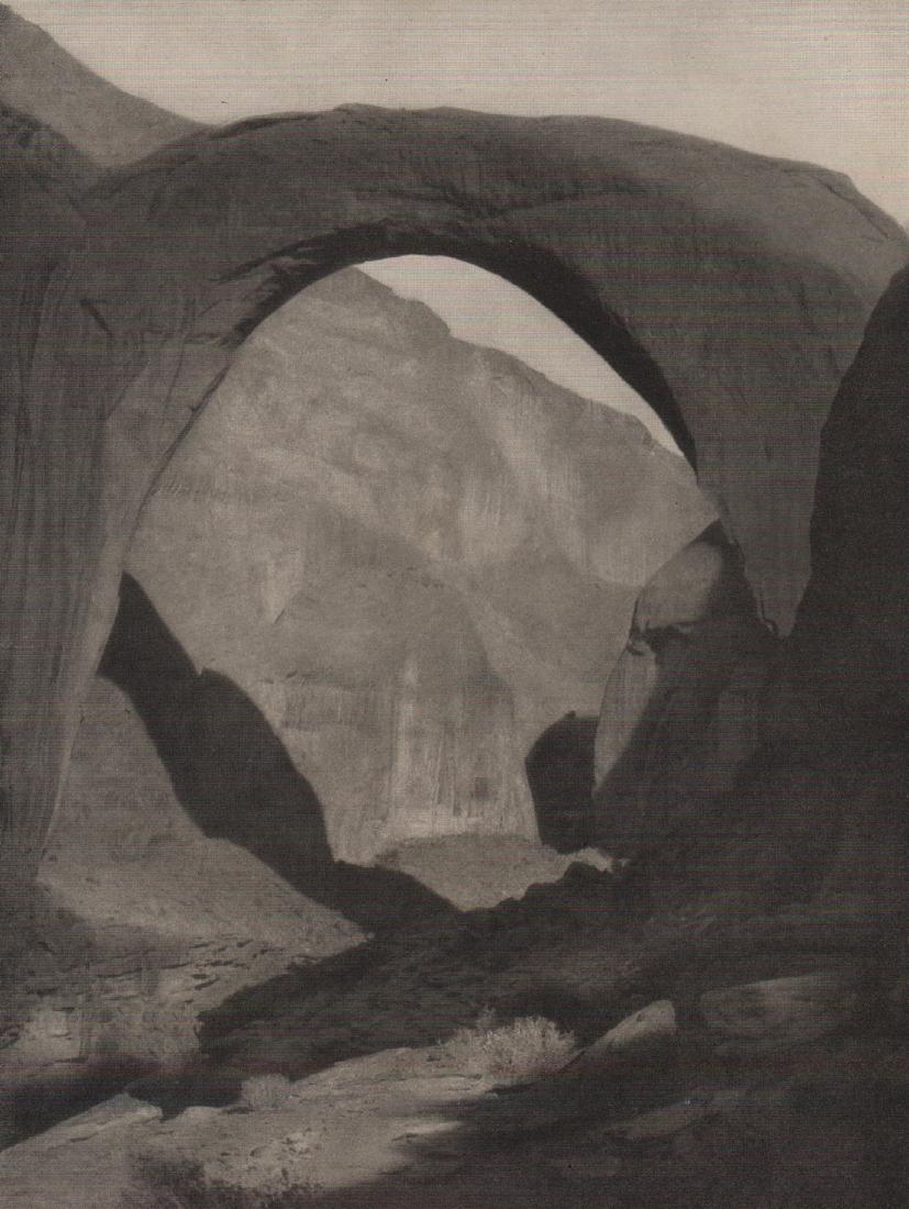 E. O. HOPPÉ - Tsai-nun-na-ah-Navajo Country, AZ: Artist: E. O. HOPPÉ Print Title: Tsai-nun-na-ah-Navajo Country, AZ Medium: Photoengraving Printed 1920’s in Germany Image size (inches) approx. 8 x 6” Reserve: $25.00 Shipping: Domestic: Flat-rat