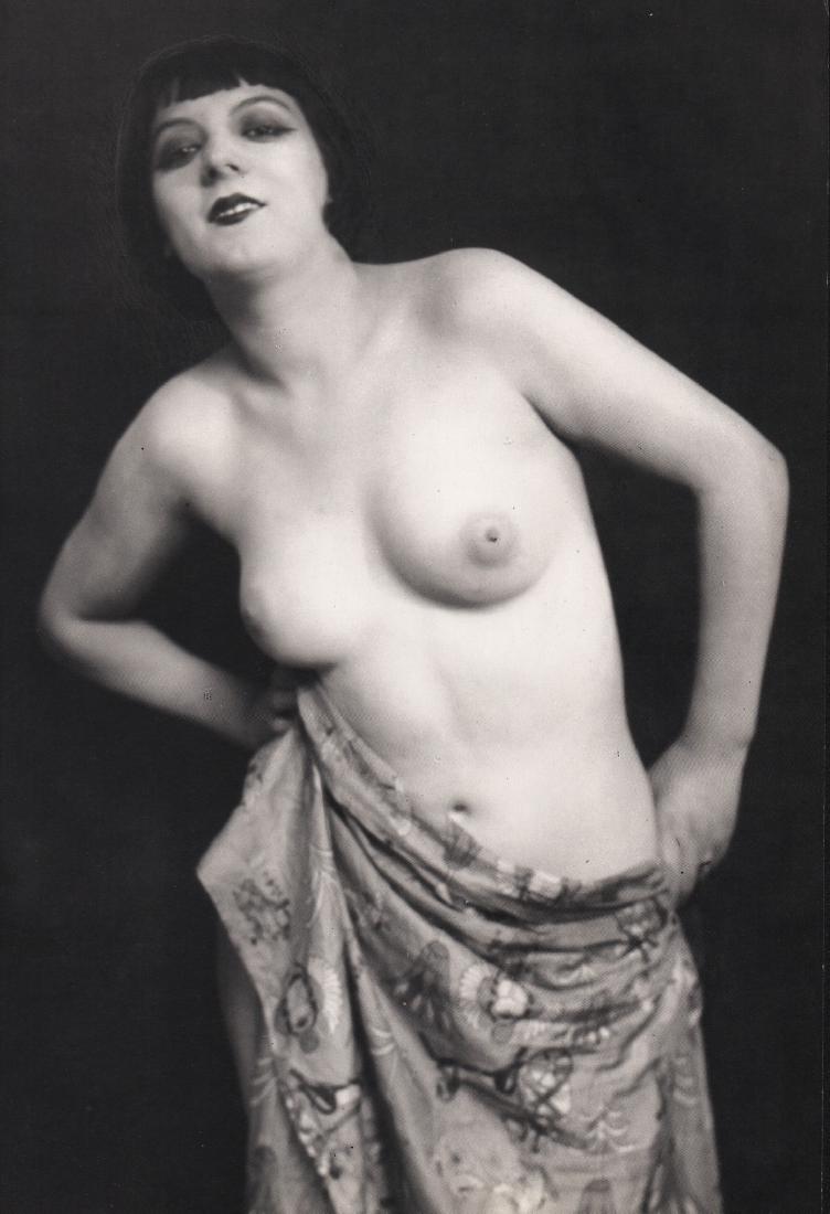 MAN RAY - Kiki de Montparnasse, 1922: Artist: MAN RAY Print Title: Kiki de Montparnasse, 1922 Medium: PhotoLitho Printed 1981 in France Image size (inches) approx. 11 x 8” Man Ray was an American visual artist who spent most of his care