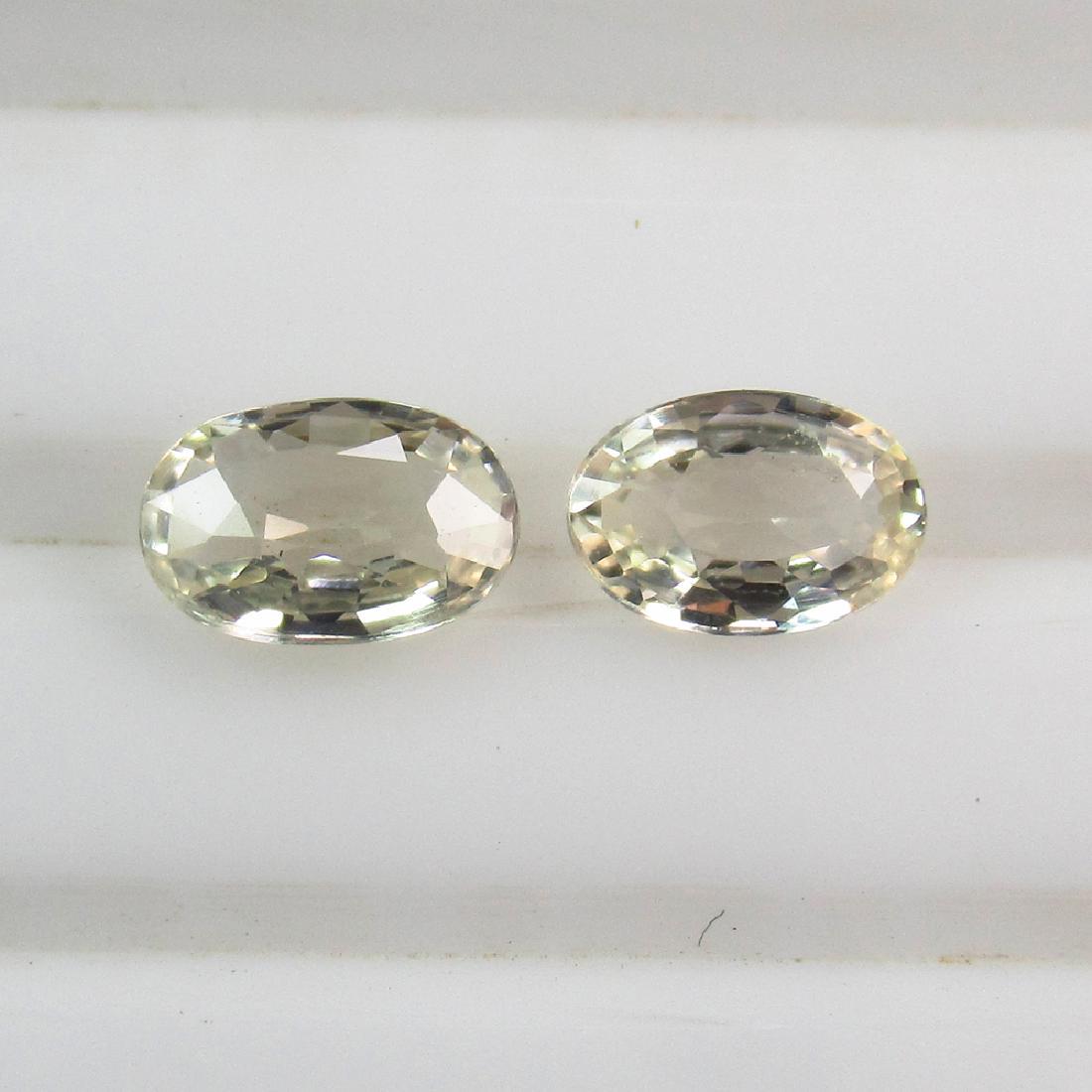 1.04 Ctw Natural Ceylon Yellow Sapphire 6X4 mm Oval (1 of 2)