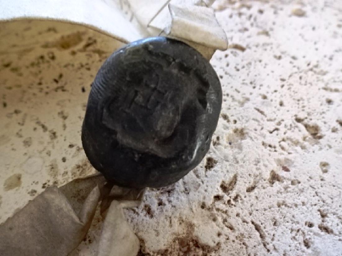 1664 Dutch Vellum Land Document w/ Seal (1 of 3)