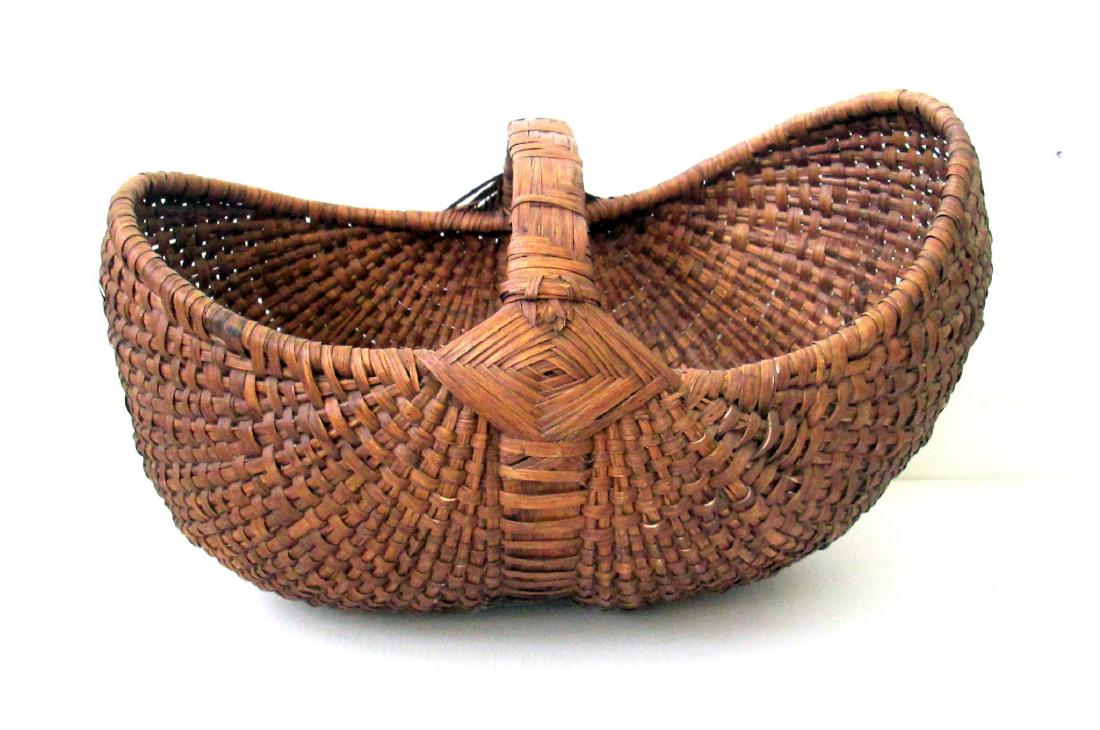 Large 19thC Buttocks Basket (1 of 11)