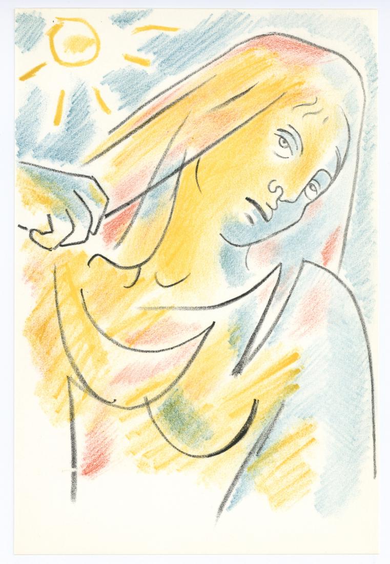 Jean Cocteau original lithograph | Antigone (1 of 1)