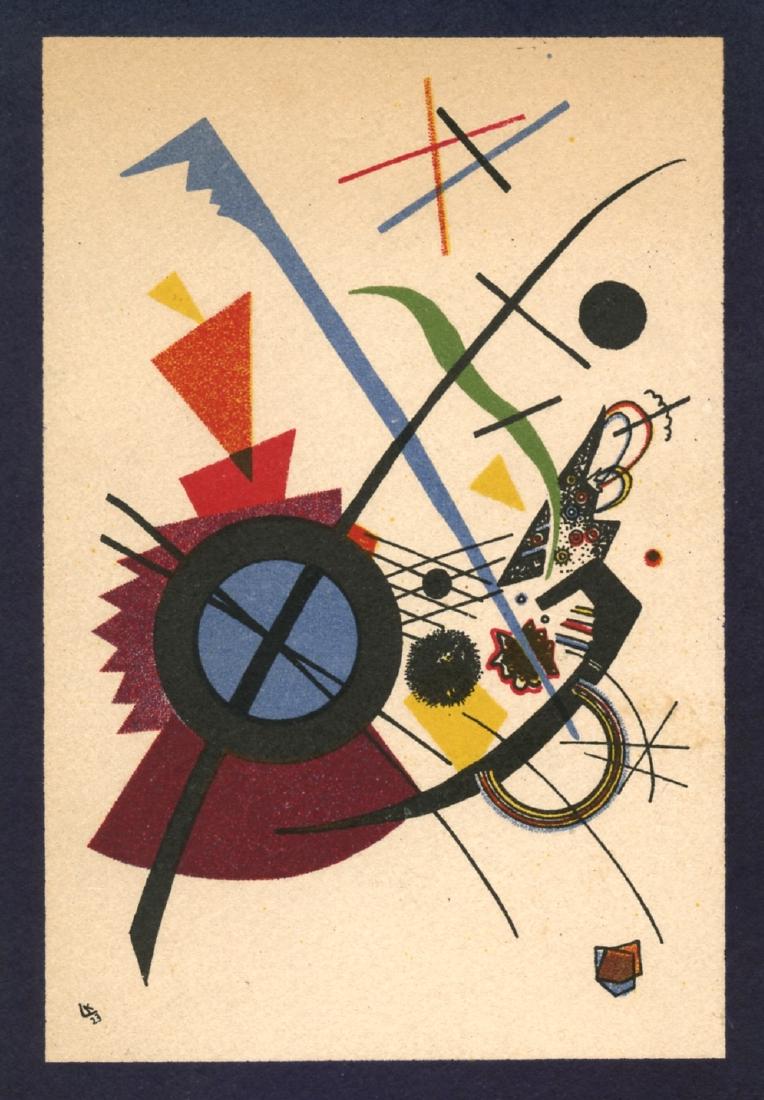 Wassily Kandinsky lithograph "Violet" (1 of 1)
