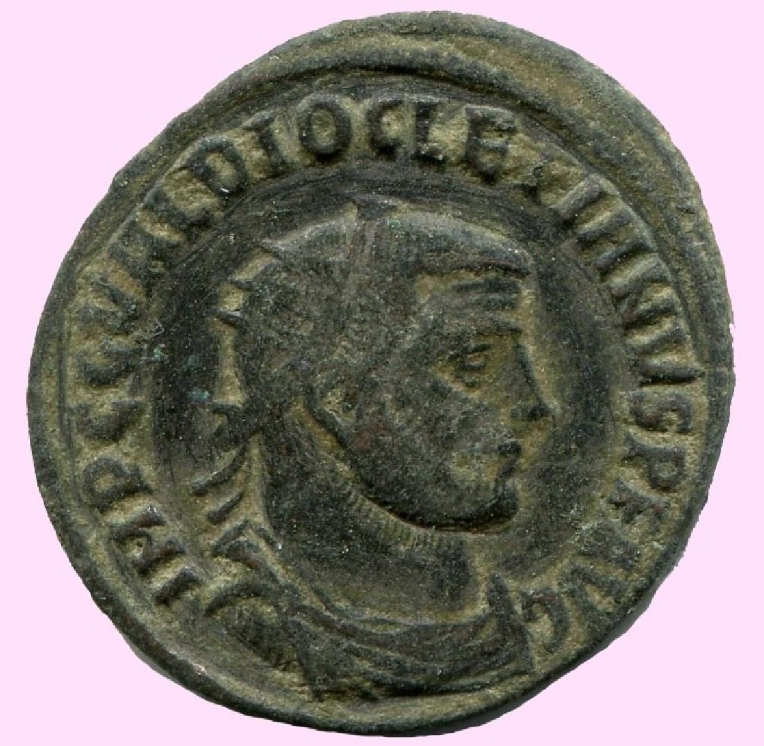 DIOCLETIAN AE Antoninianus Antioch IOVETHERCVCONSERAVGG (1 of 3)