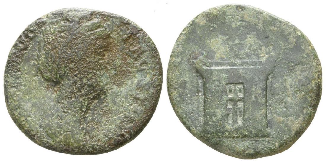 FAUSTINA As Altar Augusta: FAUSTINA As Altar Augusta Weight: 10,24 gr ; Diameter : 26 mm ; Reserve: $17.00 Shipping: Domestic: Flat-rate of $15.00 to anywhere within the contiguous U.S. International: Flat-rate of $15.00 to any