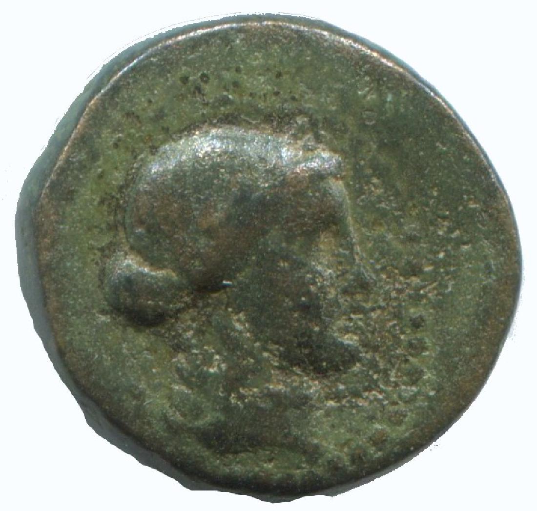 LYDIA SARDES APOLLO WREATH CLUB Authentic GREEK Coin (1 of 3)