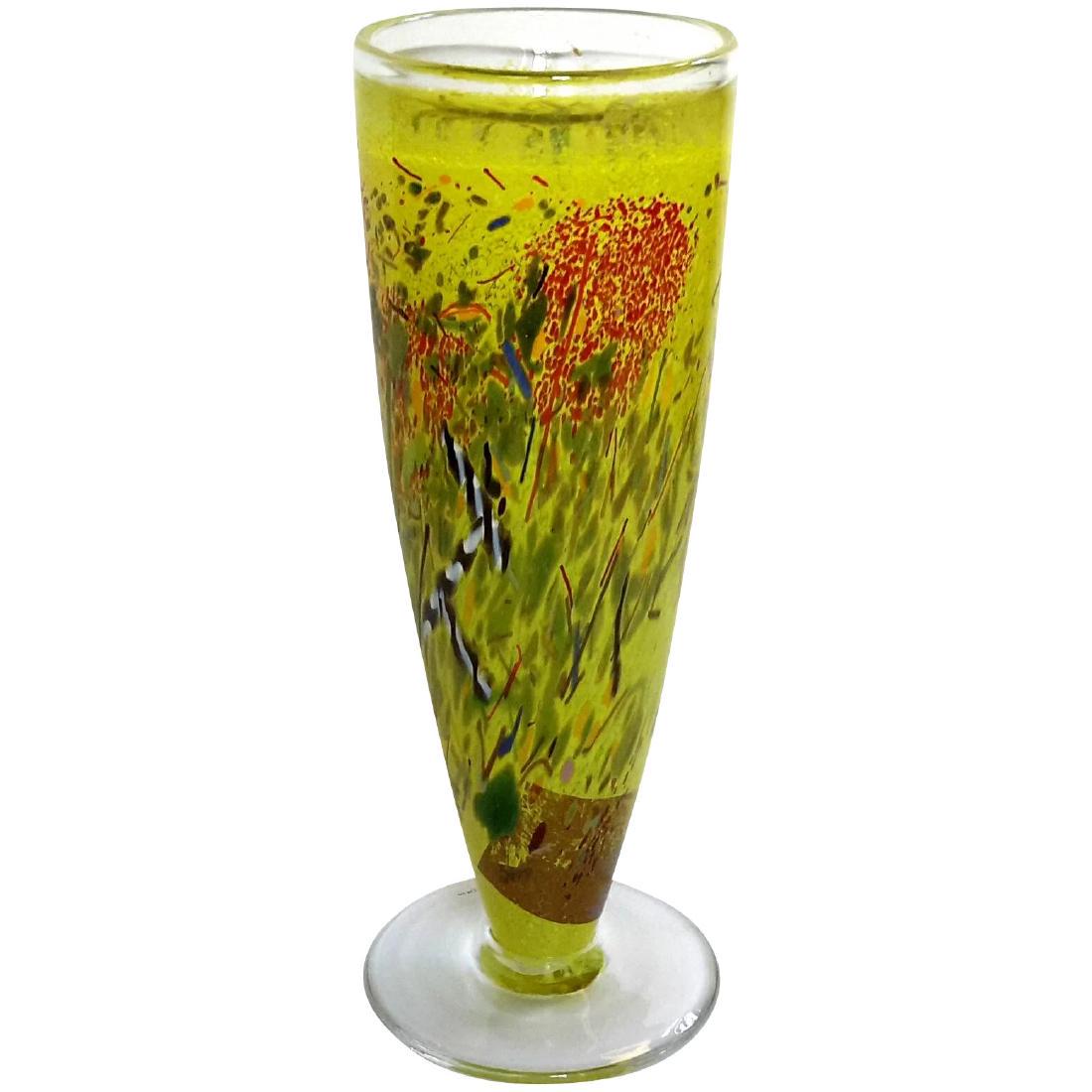 Kosta Boda Glass Artist Edition Satellite Vase By: Reserve Reduced! A Fantastic Large Signed Kosta Boda Glass Artist Edition Satellite Vase By Bertil Vallien. It Measures 11 1/2" Tall And Is In Excellent Condition With No Damage Of Any Kind. It Is Sig