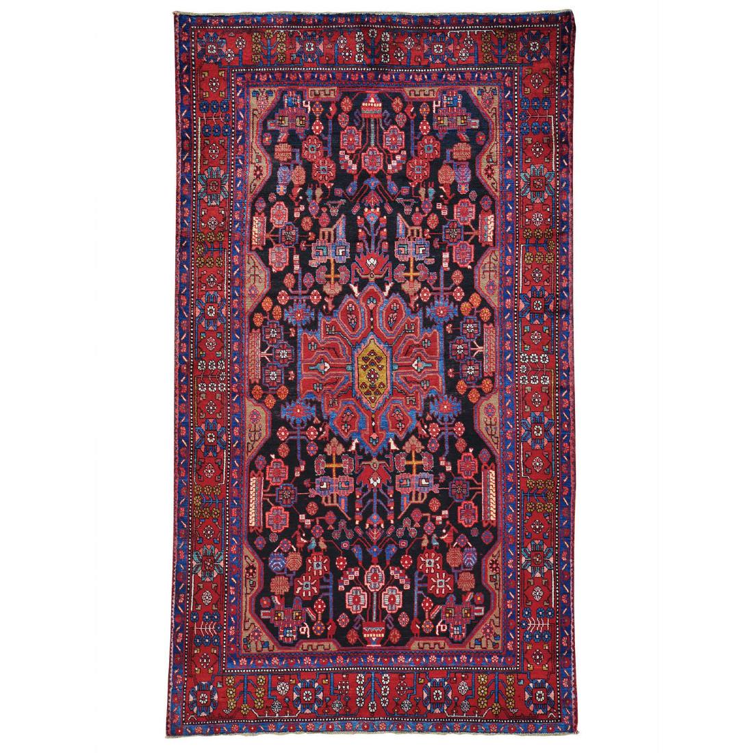 100 Percent Wool Persian Nahavand Hand Knotted Oriental (1 of 5)
