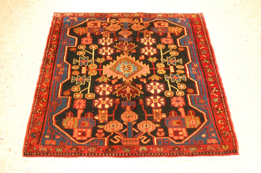 Detailed TRADITIONAL Design Persian Malayer Rug 3'2" x (1 of 8)