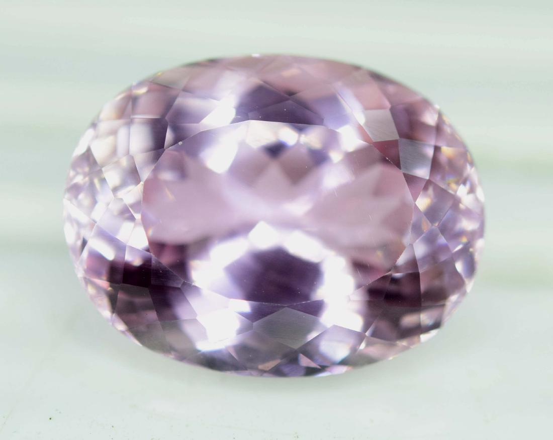 19.35 cts Flawless Sweet Pink Kunzite Loose Gemstone - (1 of 5)