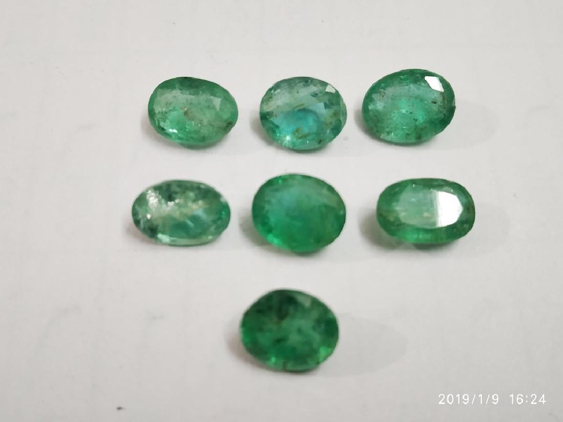 Natural Green Colombian Emerald Wholesale Lot: Reserve Reduced! Title: Natural Green Colombian Emerald Wholesale Lot Gemstones: Emerald Carat Weights: 6.53 Size/Dimensions: 7 X 5 X 3 Number of Pieces: 1 Reserve: $51.00 Shipping: Dome