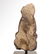 Gandhara Terracotta Figure of Buddha, c. 3rd-4th - 5