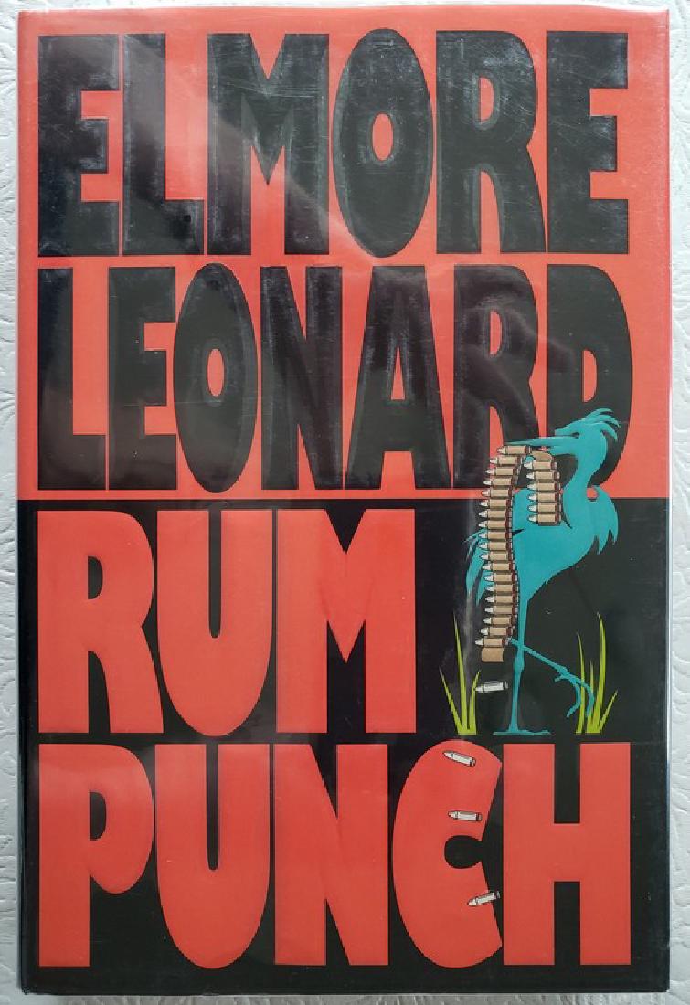 Leonard. Rum Punch. Signed first edition. (1 of 2)