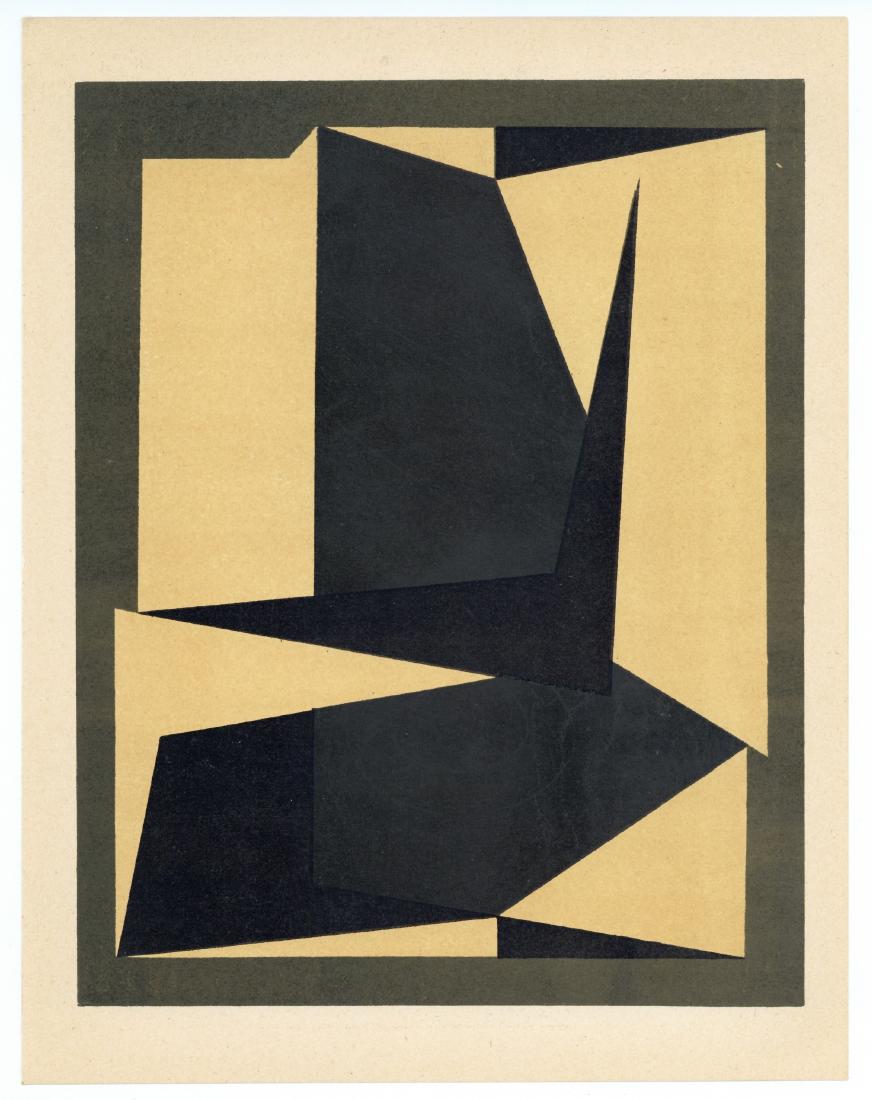 Victor Vasarely original lithograph, 1954 (1 of 1)