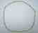14k Yellow Gold White Sapphire Box Chain Necklace - 3