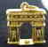 18k Yellow Gold Cartier Arc de Triomphe Charm - 9