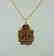 TIMELESS 14k Yellow Gold Mechanical Judaica Necklace