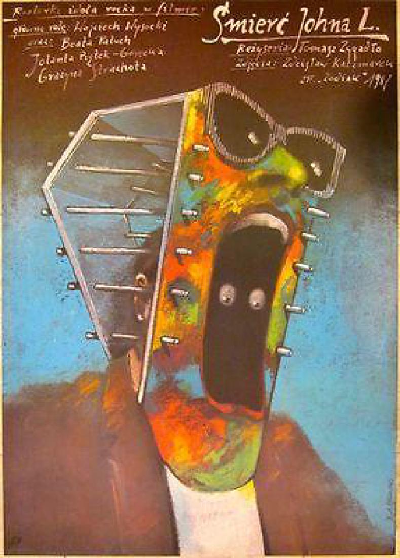 ORIGINAL 1987 POLISH POSTER – SMIERC JOHNA L. – COOL (1 of 1)