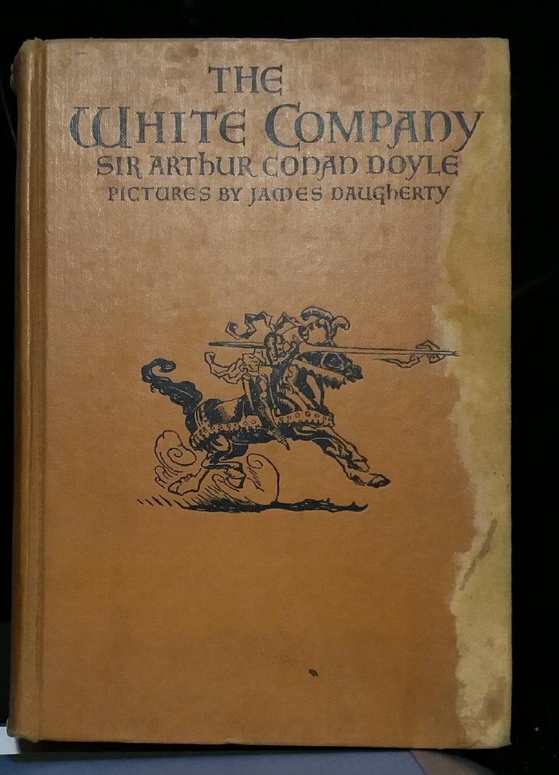 The White Company: Title: The White Company,Doyle, Arthur Conan 1928, NY Description: Doyle, Arthur Conan The White Company Harpers, NY, 1928. HB James Daugherty 403 pp 160x40x230 1055g. Reserve: $12.00 Shipping: Domes