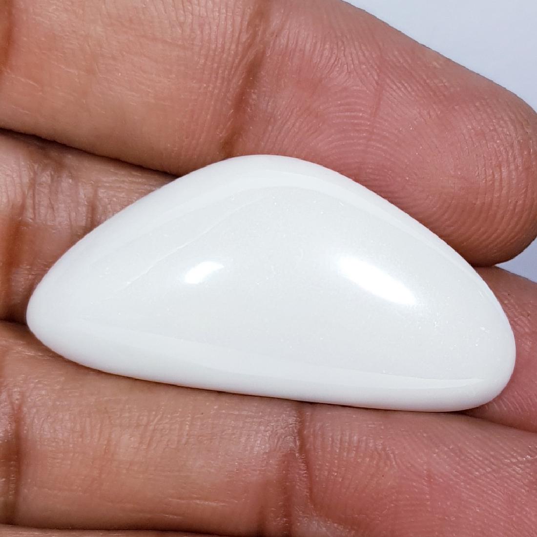 23.75 ct Milky White Opal - Coted (1 of 5)