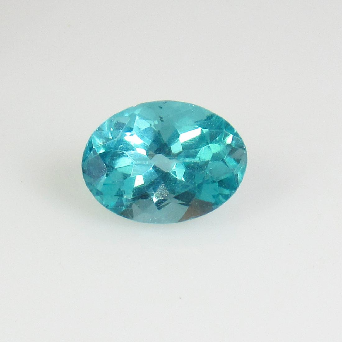 IGI Certified 0.86 Ctw Natural Brazil Apatite Oval Cut (1 of 3)