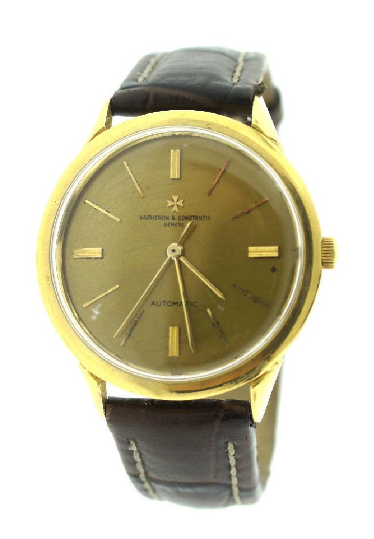 VACHERON & CONSTANTIN GENEVE AUTOMATIC C.1960 VINTAGE: VACHERON & CONSTANTINGENEVE AUTOMATIC VINTAGE WATCH LENGTH 9 1/4'' FOR THE WRIST PROBABLY UP TO 7 1/2''-7 3/4'' WEIGHT 55.2 G BEZEL 36 MM FACE 31 MM The Nadine Krakov Collection proudly offers it for 