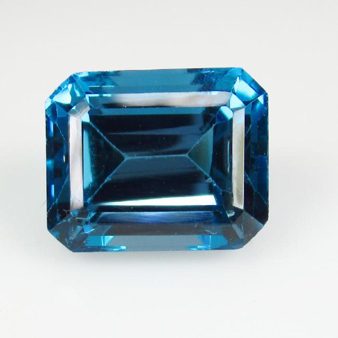 10.64 Ctw IGI Certified Natural Brazil Blue Topaz (1 of 3)
