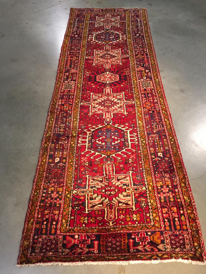 Timeless Authentic Persian Heriz Runner 3.6x11.2 (1 of 8)
