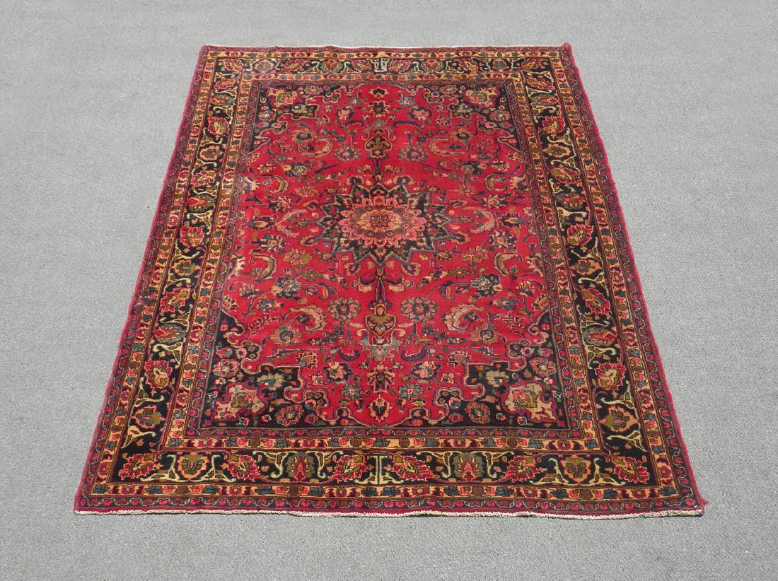 Sensational Semi Antique Persian Mashhad 9.8x6.6 (1 of 8)