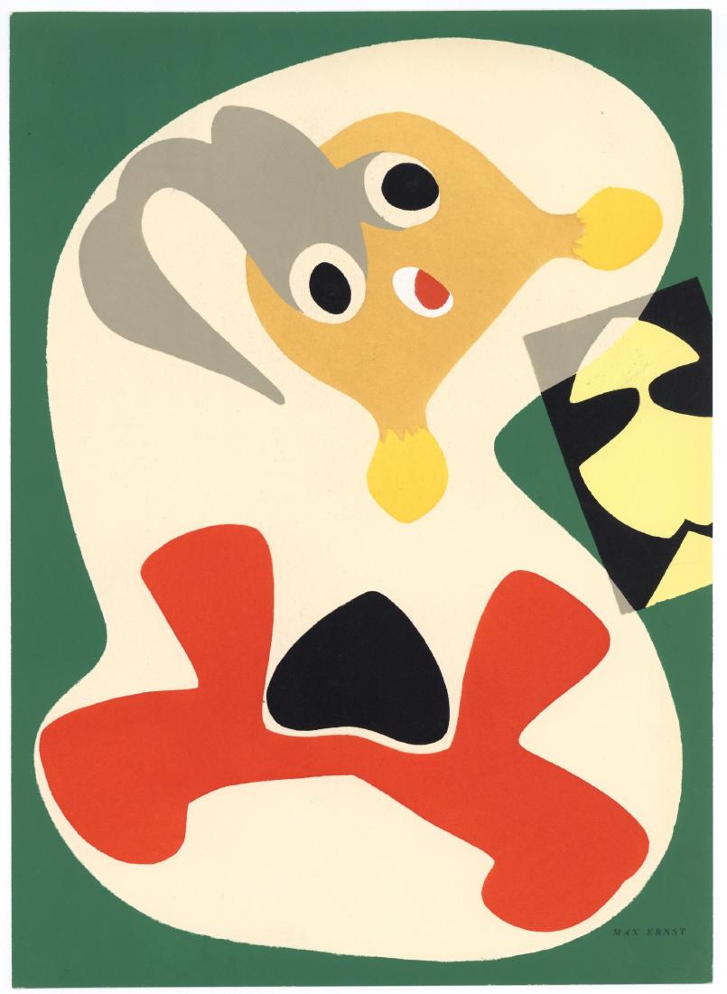 Max Ernst pochoir for Cahiers d'Art, 1949 (1 of 1)