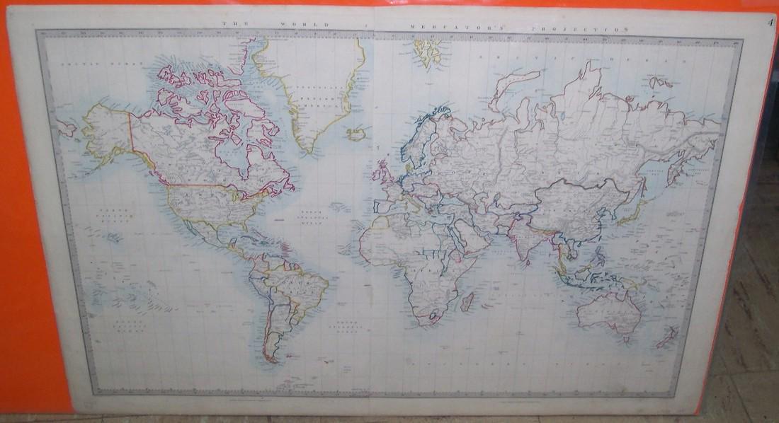 World On Mercator's Projection (1 of 1)