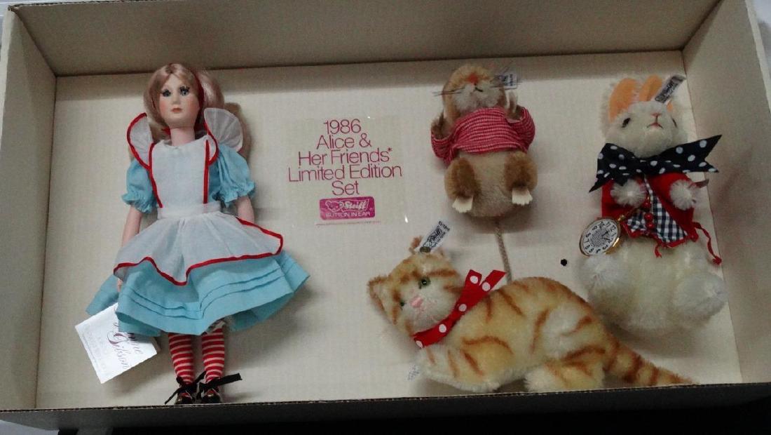 steiff | Toys | Vintage 986 Steiff Alice In Wonderland Set Suzanne