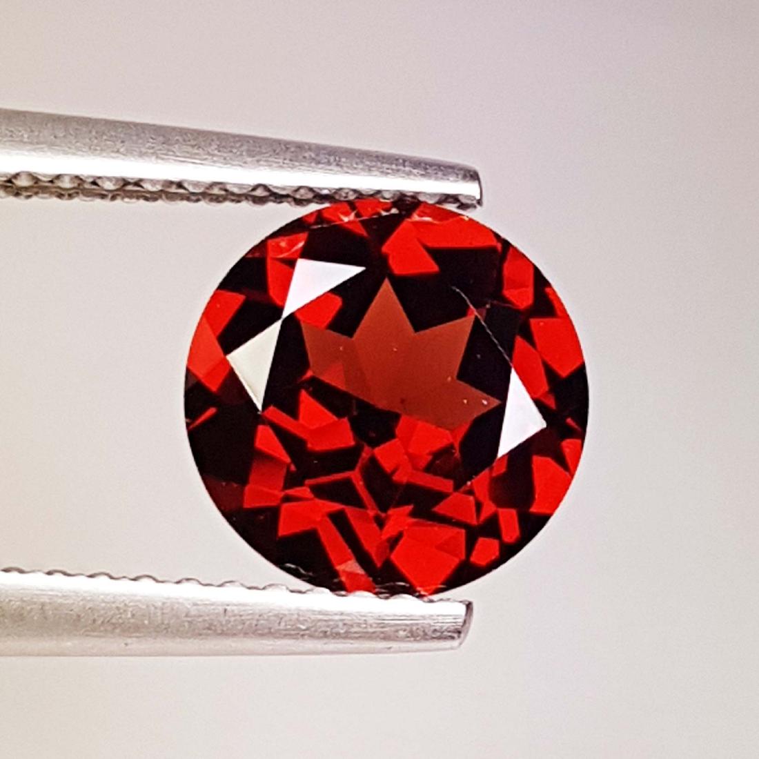 2.10 ct Natural Pyrope - Almandite Red Garnet (1 of 4)