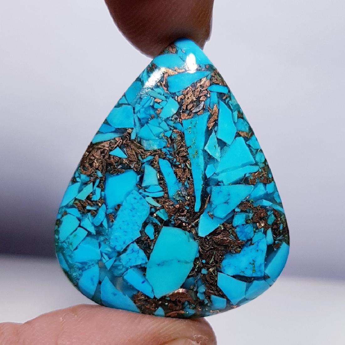 22.70 ct Natural Copper Turquoise (1 of 5)