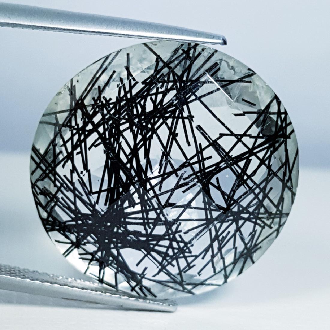 38.25 ct Doublet Black Rutile (1 of 5)