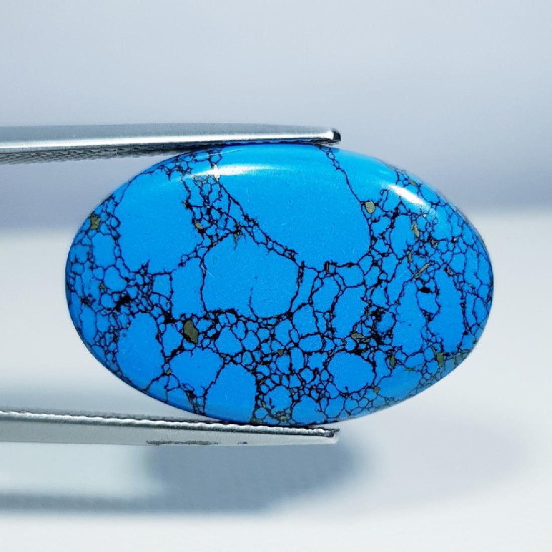 12.10 ct Natural Mohave Blue Turquoise (1 of 5)