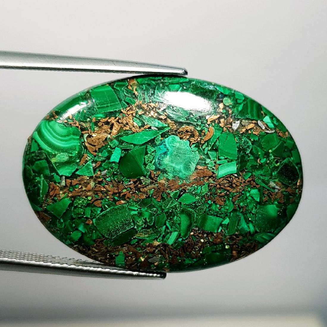 31.30 ct Natural Copper Malakite (1 of 4)