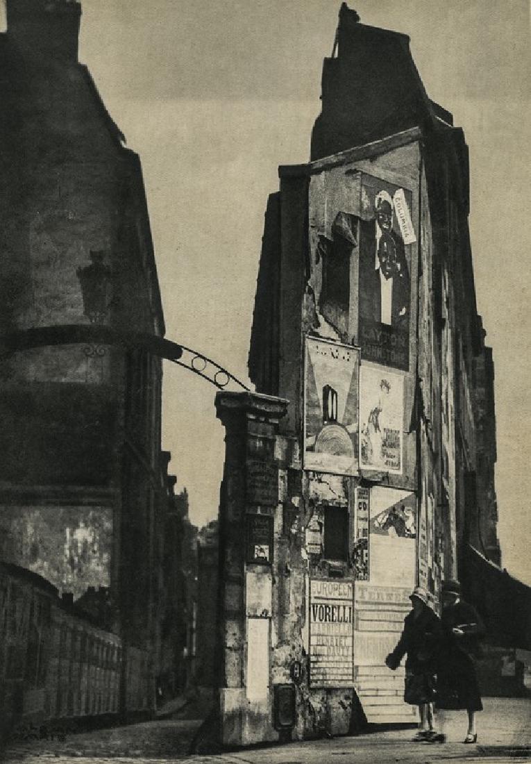 ARAM ALBAN - Posters, Paris: Artist: Alban, Aram Title: Posters, Paris Medium: Sheet Fed Gravure, 1930, France Dimensions: 6.35x9.1" Heat Wax Mounted on 11x14" Conservation Board Aram Alban was an Armenian photographer born in Is